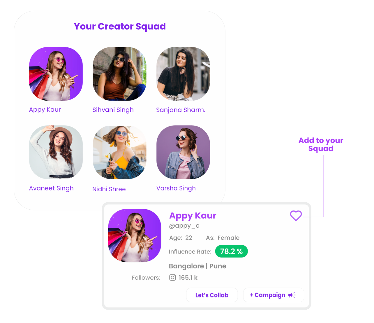 Chat, Collaborate and pay Influencers on the downloadApple